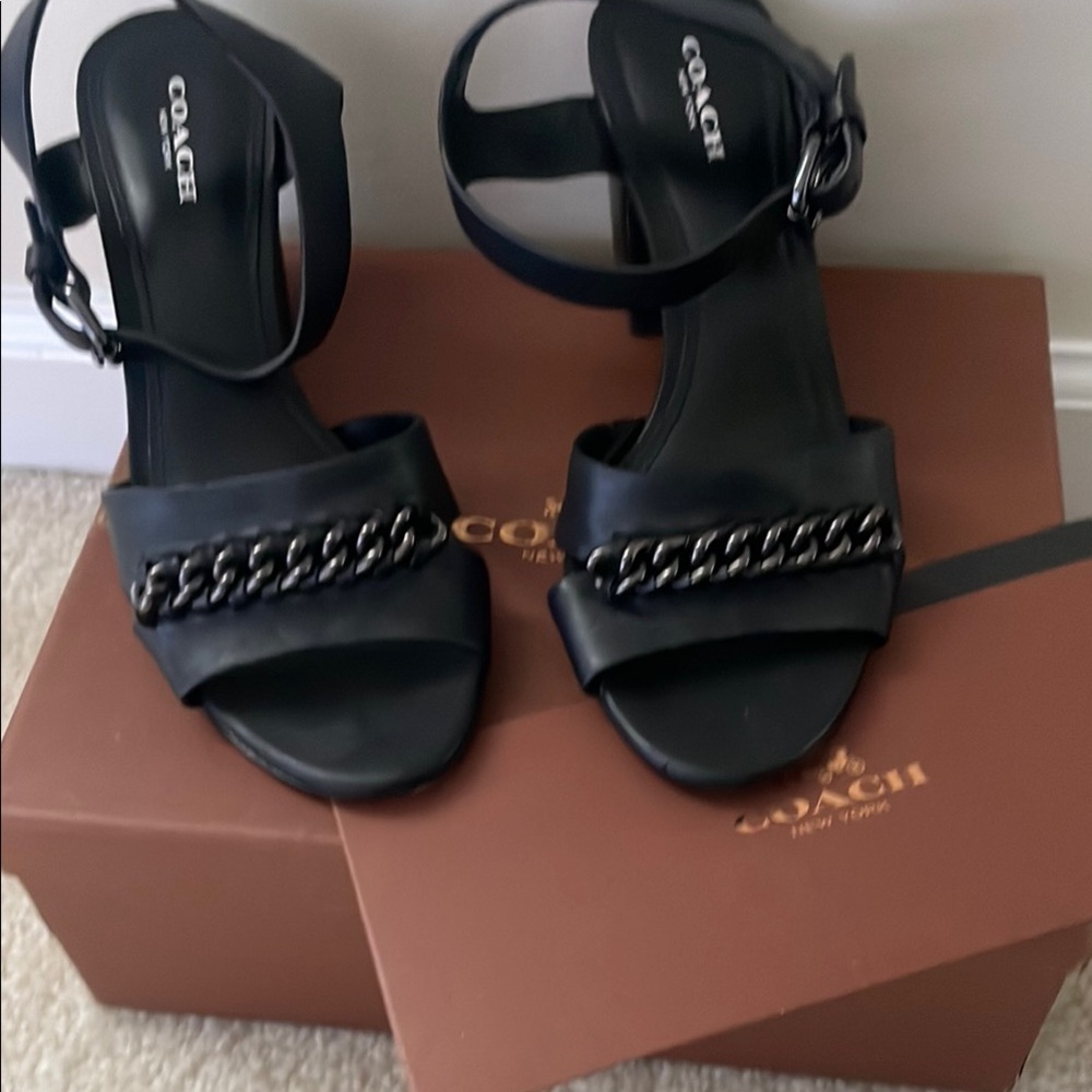 Coach Black Women's Sandals